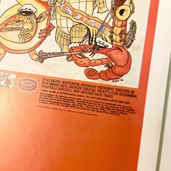 Vintage  New Orleans Shoneys Inn Audubon Zoo and Jazz Festival Brochures - Picture 10 of 16